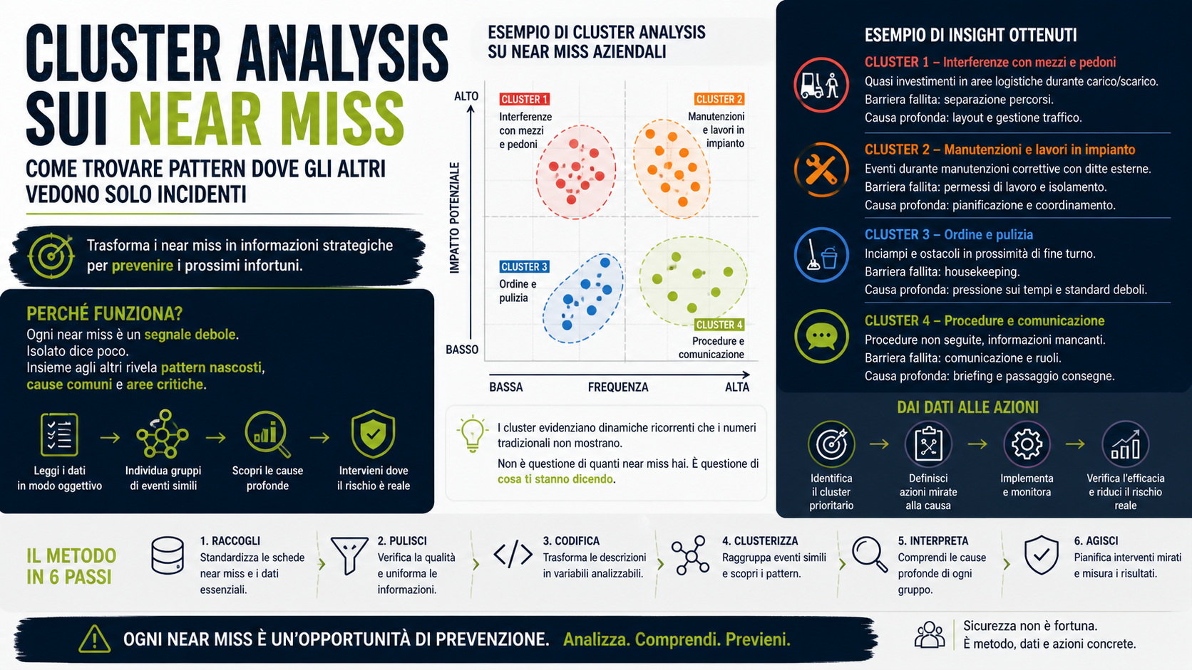 Cluster analysis sui near miss
