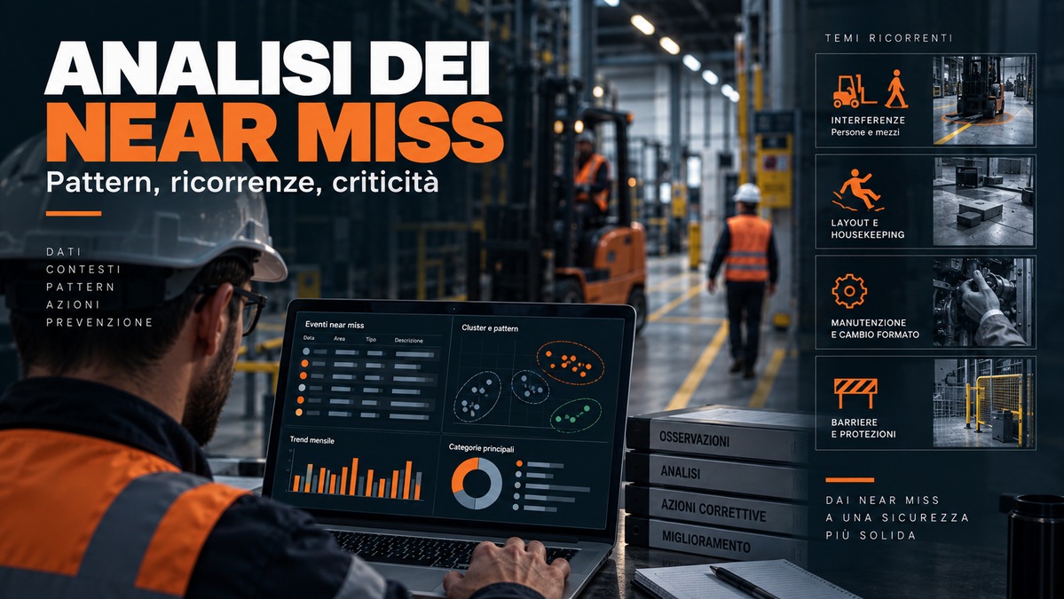 Analisi dei near miss: come individuare pattern e criticità ricorrenti